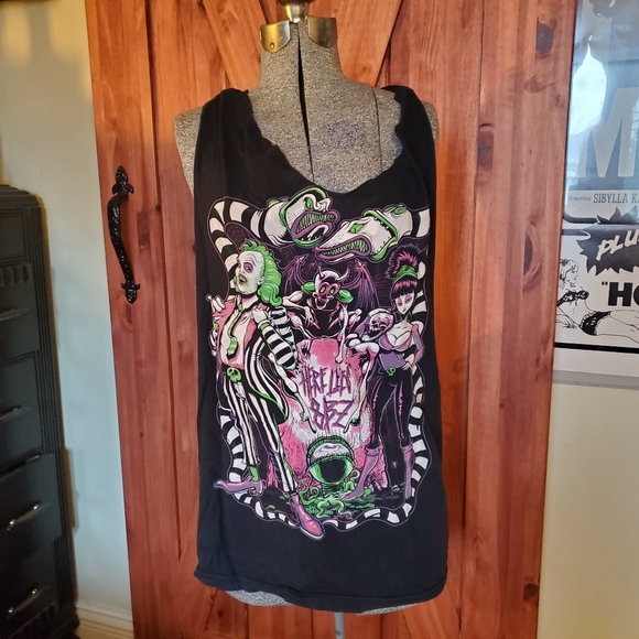Tops - Beetlejuice DIY Top